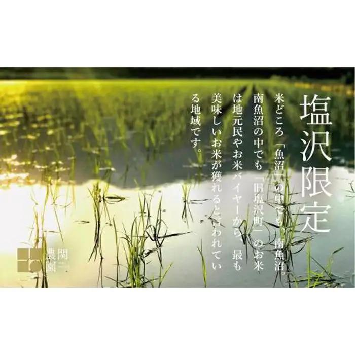 【定期便令和7年】南魚沼コシヒカリ５kg×全12回　旧塩沢地区限定米 | コシヒカリ