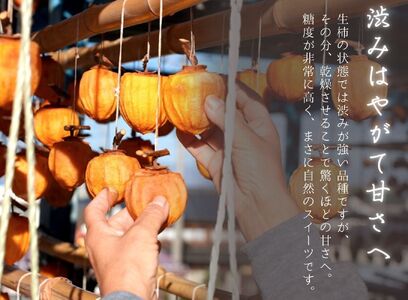 【産地直送】山梨県産:枯露柿（家庭用）[5839-1954]
