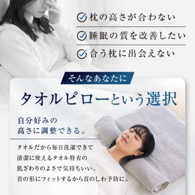 ふるさと納税 京都市 【ファイテン】星のやすらぎタオルピロー|京都 phiten 人気ブランド 枕 安眠枕 |  | 01
