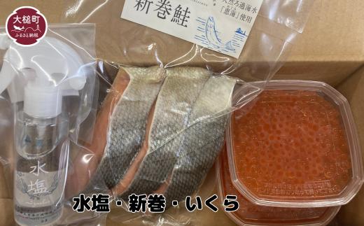 
【鮭親子セット】新巻鮭 ( 3切) 醬油 いくら ( 100g×2)のセット｜国産 鮭 魚卵 三陸 海鮮 軍艦 手巻き 寿司 ちらし さけ 鮭 おすすめ オススメ サケ サーモン イクラ 小分け 海鮮 丼 ikura 送料無料 冷凍 ギフト 醤油漬け ふるさと納税 人気
