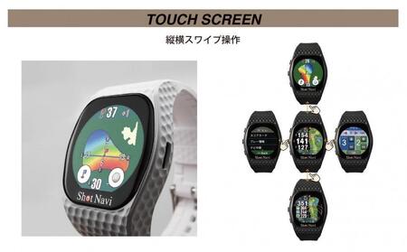 INFINITY Touch【ホワイト】　 ショットナビ GPS距離計測器 距離計 距離計測器 ゴルフナビゲーション ゴルフナビ 測定器 腕時計 SHOTNAVI 石川 金沢 加賀百万石 加賀 百万石