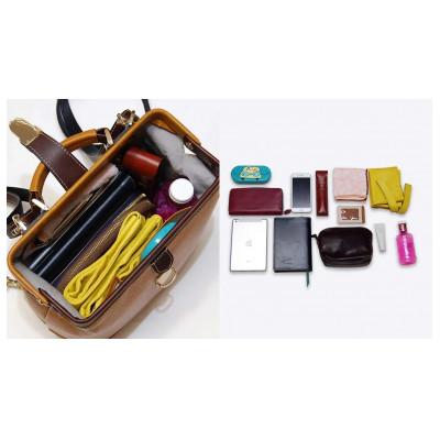 ふるさと納税 福岡市 3WAYドクターバッグ キャメル SR002VC01 |  | 03