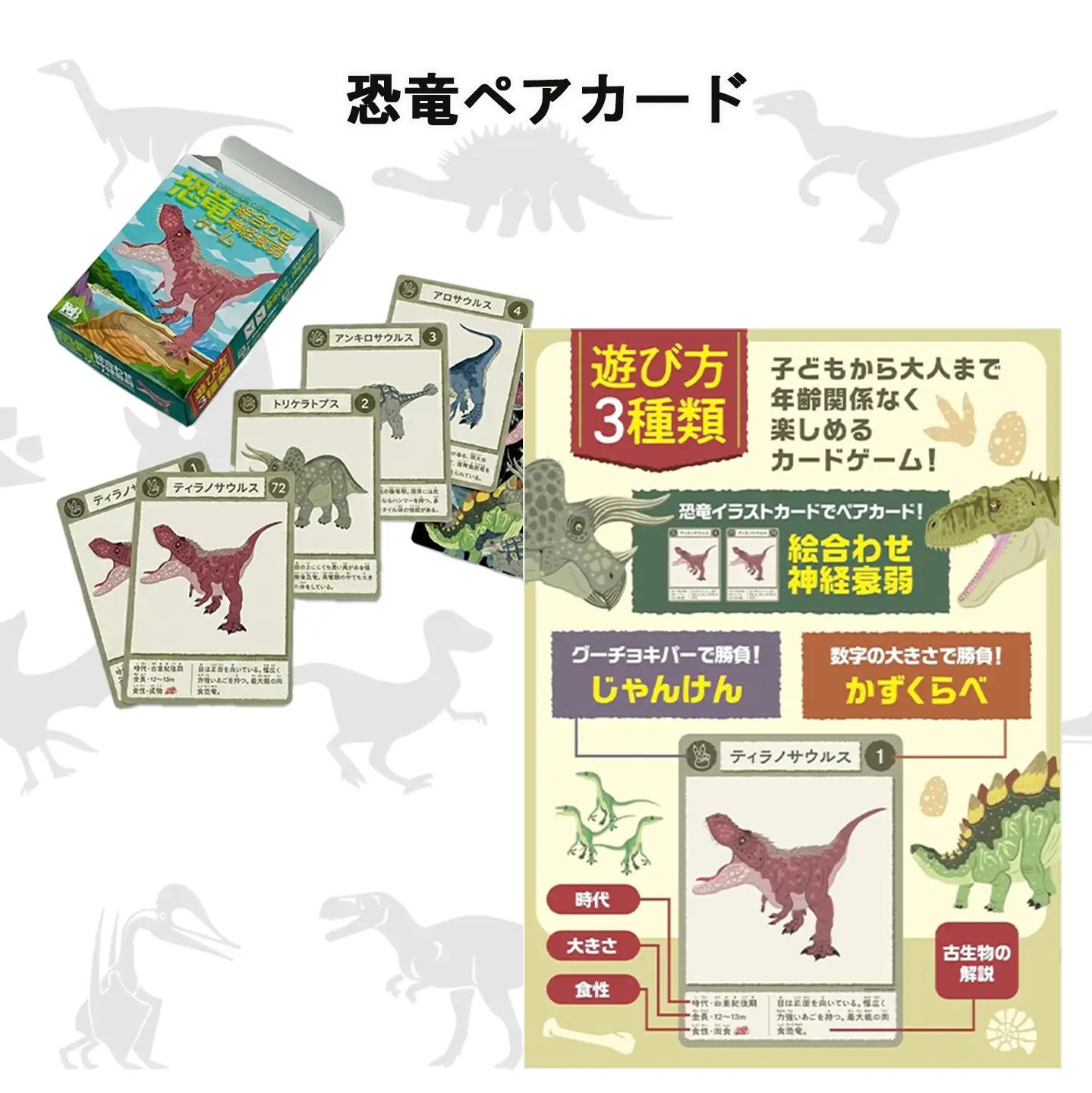 恐竜 キッズ 学習＆遊び 8点セット 玩具