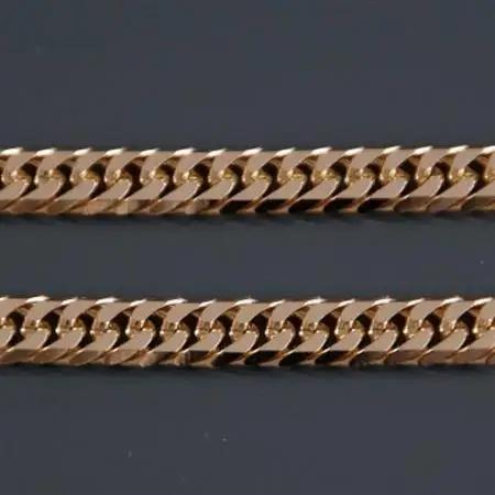 K18喜平6面Wネックレス50g【長さ50cm・幅6.0mm・厚さ2.1mm】【配送不可地域：沖縄県】【1320503】