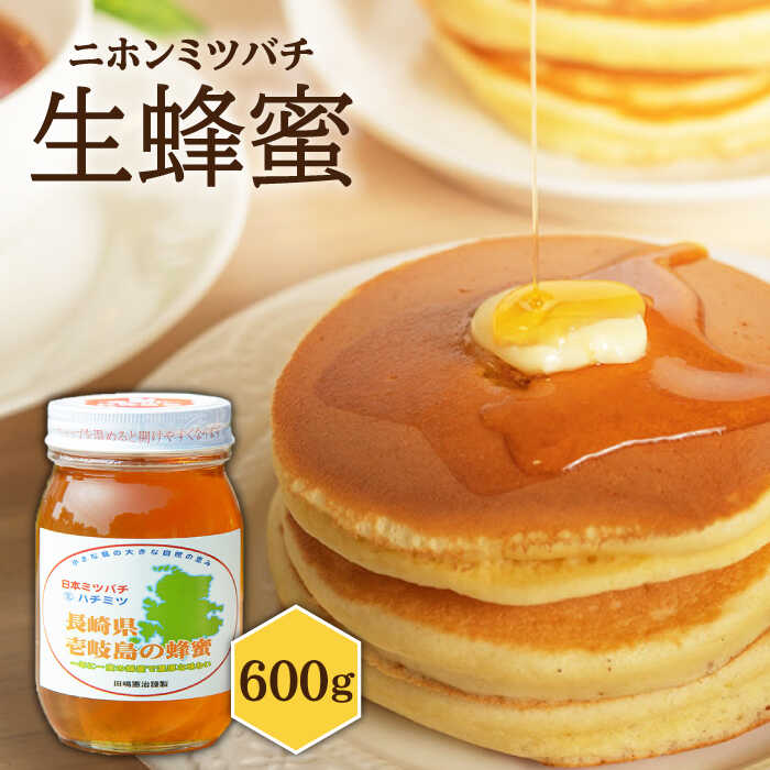 【ふるさと納税】ニホンミツバチ 生蜂蜜 600g《壱岐市》【憲ちゃんハチミツ】[JCL001] はちみつ ハチミツ 蜂蜜 日本蜜蜂 国産 非加熱 30000 30000円