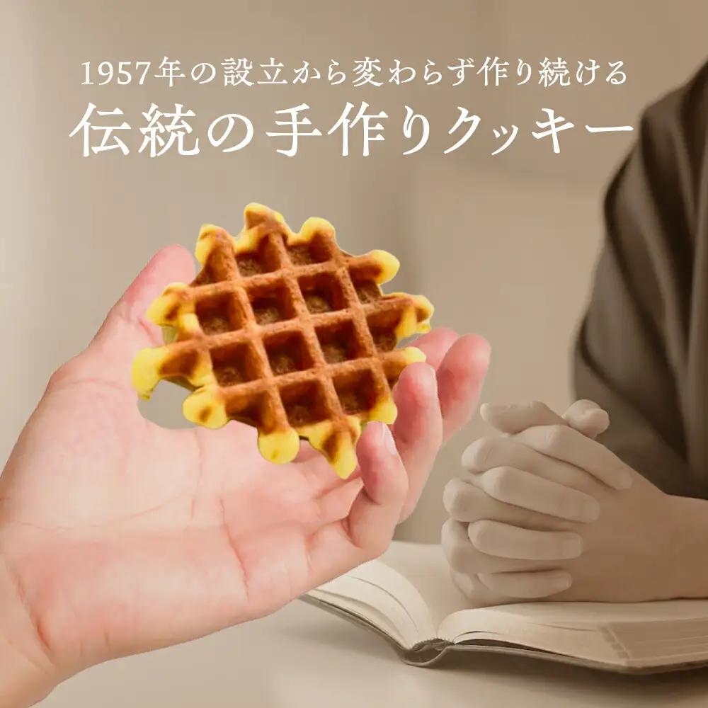 【全3回定期便】修道院の伝統的な手作りクッキー　詰合せ(中箱×2種) / お菓子 ガレット 焼き菓子 スイーツ 洋菓子 / 瀬戸市 / ドミニカン・アトリエ[BBAP027]