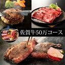 【ふるさと納税】訳あり　定期便　50万コース（佐賀牛サーロインステーキ、味付け厚切り牛タン、佐賀牛ヒレステーキ、贅沢6回定期便）（BN038）