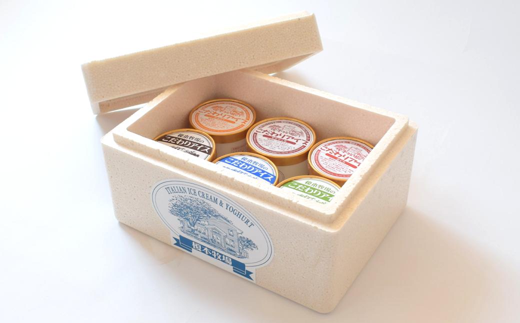 榎本牧場のこだわりジェラート お子様に人気セット 6個 (ミルク、チョコチップ、イチゴミルク、生チョコ、クッキー＆ミルク、キウイミルク) | 埼玉県 上尾市 アイス スイーツ デザート 夏 涼 新鮮ミ