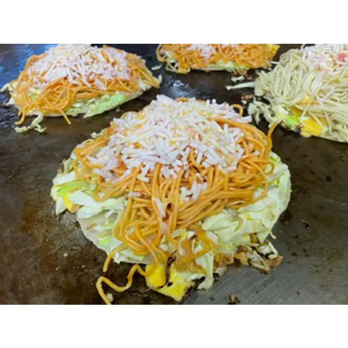 いこり庵：備後府中焼き（そば肉玉シングル：唐麺）5枚セット No.965