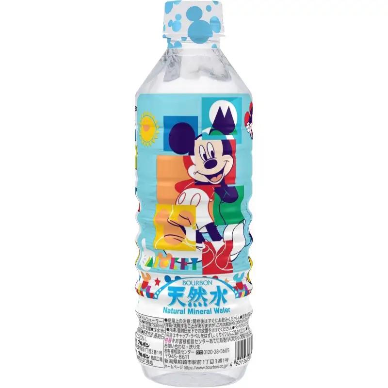 ディズニーデザインの天然水　500ml×24本 ミッキー＆フレンズ（ミッキーマウス・ミニーマウス・ドナルドダック）