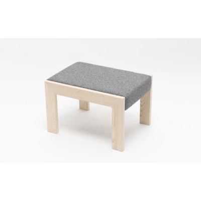 ふるさと納税 東川町 センの木の家具 Ottoman　グレー【0001-045-01】