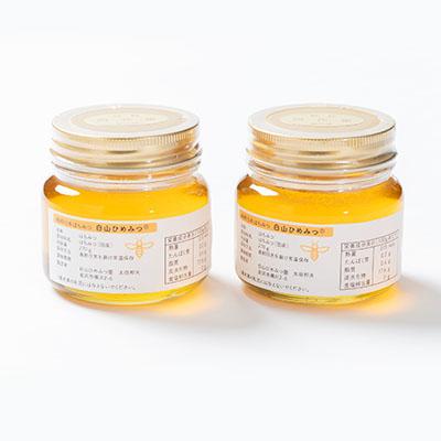 ふるさと納税 白山市 石川県白山市産　純粋日本はちみつ　白山ひめみつ　270g×2瓶 |  | 01