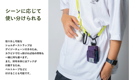 【DOD】ウサゼニーレ（BG1-999-PK） - 手のひらにおさまる超軽量お財布
