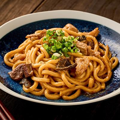 ふるさと納税 津山市 【冷凍】【4人前】津山名物ホルモンうどんセット(国産牛使用) |  | 02