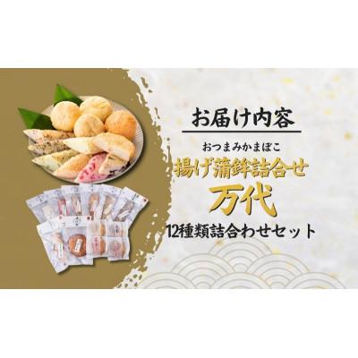 ふるさと納税 新潟市 揚げ蒲鉾詰合せ 万代 かまぼこ 12種 詰め合わせ セット [54070126] |  | 01