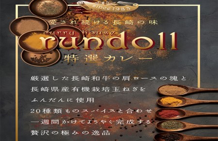 オリジナルカレー7個・特撰カレー3個 計10個（Cセット）/ カレー かれー 冷凍 牛肉 スパイス 老舗 名店 しにせ 肥前屋　ひぜんや　ぎふと　すぱいす〜〜　〜哩 / 諫早市 / 肥前屋ランドール 