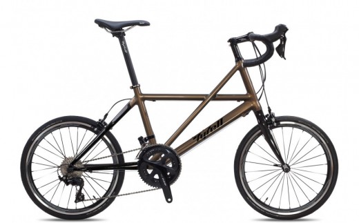 Tyrell(タイレル)  CSi ベリリウムグレー フラットハンドル 自転車 折りたたみ式 ミニベロ スポーツ ロードバイク スポーツサイクル 簡単 コンパクト 通勤 通学 サイクリング 変速付き 香川県