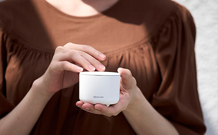 リズム アロマディフューザー AROMAFUN ベージュ　【11100-1813】