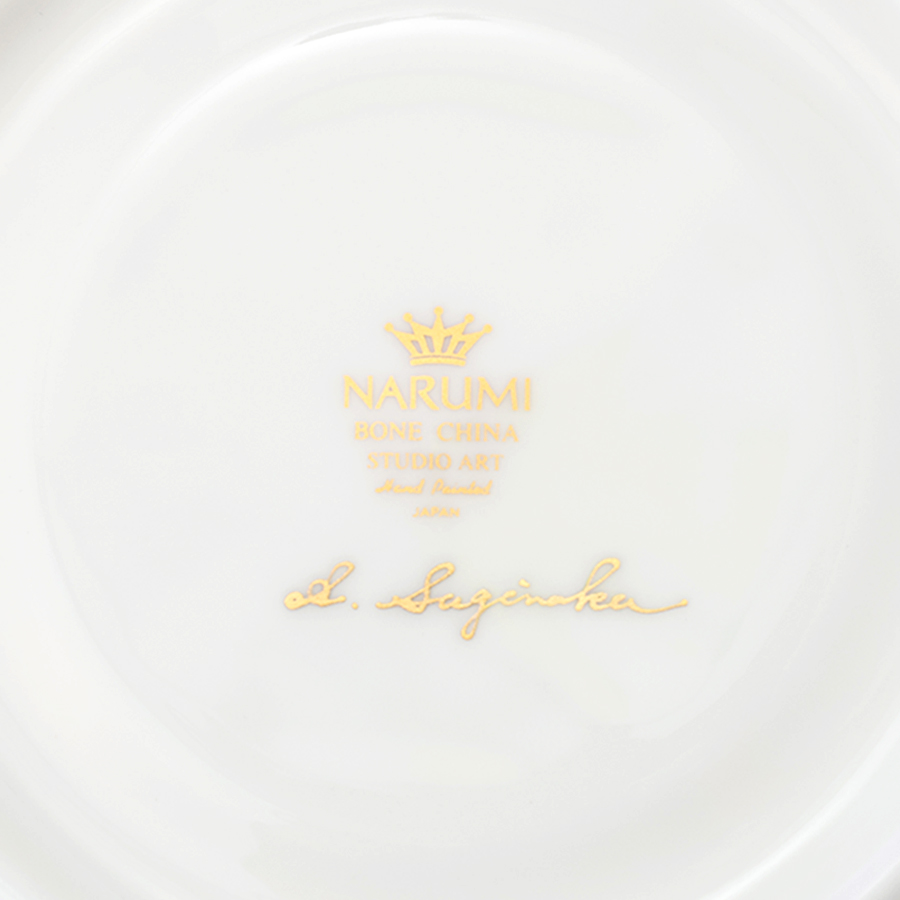 ＜NARUMI＞ティー碗皿（枝垂桜）