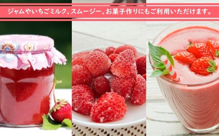 冷凍いちご 秋田県産 冷凍いちご【4kg(500g×8)】【冷凍】