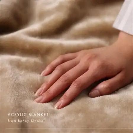 【アクリル毛布 吸湿発熱 シングルサイズ ローズ×グリーン】140×200cm 大阪府忠岡町産【1512555】