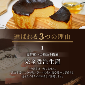 バスクチーズケーキ 食べ比べセット(オリジナル・カカオ) ケーキ【069-005】