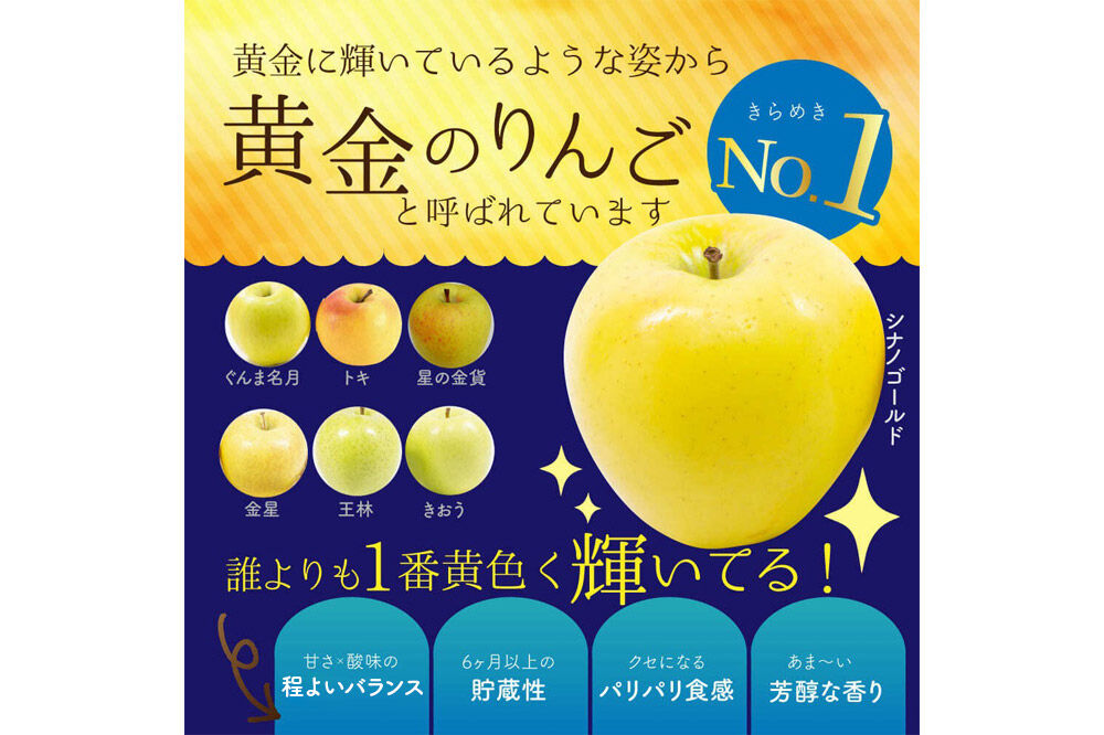 【27年3月クール便発送】りんご シナノゴールド【家庭用】約5kg 青森県 弘前市 [先行予約 クール便 アップル おいしい ふじ りんご 果実 果物 黄色 津軽 糖度 美味 林檎]
