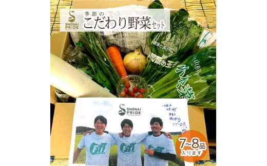 
SA0587　SHONAI PRIDE　季節のこだわり野菜セット
