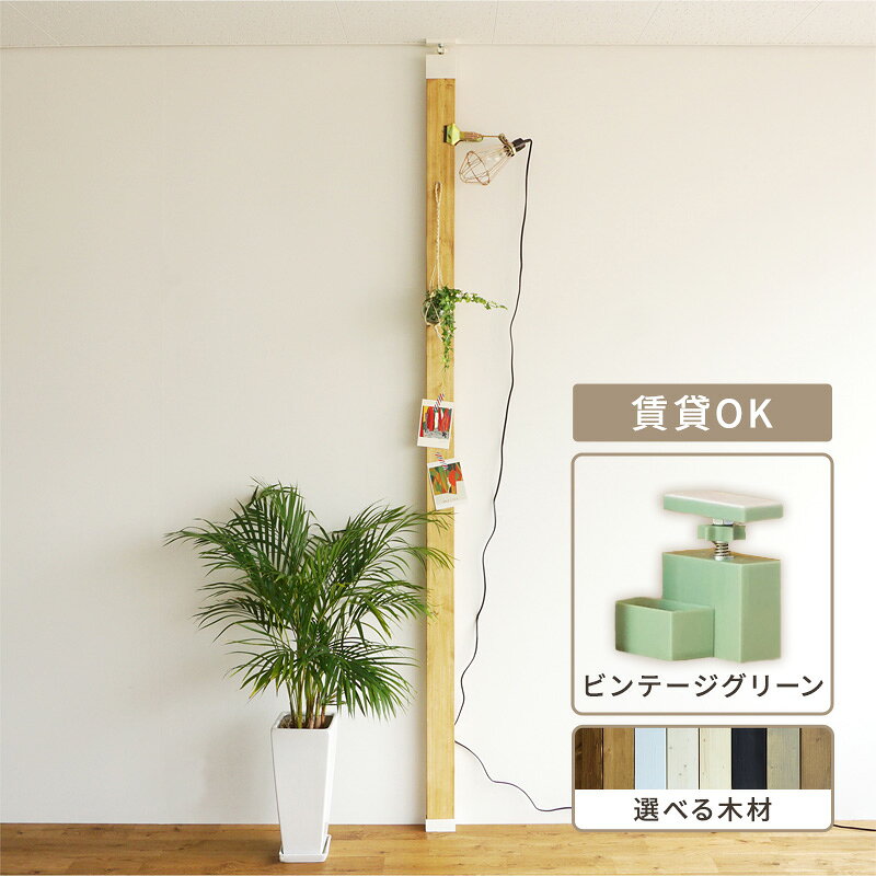 【ふるさと納税】インテリア LABRICO 柱 セット アジャスター ヴィンテージグリーン 平安伸銅工業 ツーバイ材 ツーバイフォー 家具 DIY 突っ張り 突っ張り柱 固定 賃貸 ウッド 木 木材 おしゃれ オシャレ 平安伸銅 ラブリコ 兵庫 兵庫県 姫路 姫路市