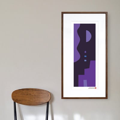 ＼注目の和紙アート/ 【絵画】やさしい記憶4　額装サイズ300mmx600mm　阿波紙【1275424】