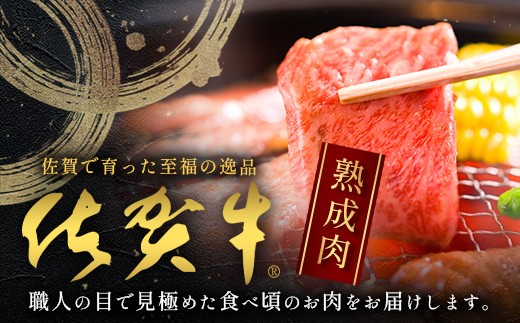 
                  佐賀牛 牛肩ロース【焼肉用 500g】｜和牛 肉 佐賀 牛肉 焼肉 おすすめ 佐賀県 鹿島市 E-49 
                