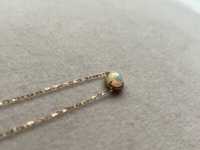 MB1004 ドレスネックレス　オパール　