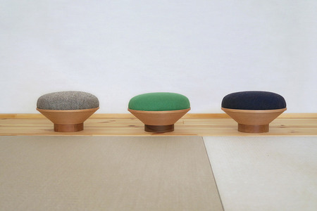 BUNACO「正座のため」のイス（レギュラー）トラッドグレー 1個