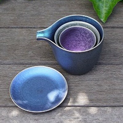 有田焼 麟 Lin プラチナ 旅酒器 金照堂 A60-48_イメージ2