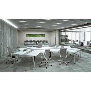 Mdk3_コクヨチェアー　デュオラ2(ダークグレージュ・本体黒)／可動肘ハイバック／カーペット用（Wキャスター）／在宅ワーク・テレワークにお勧めの椅子