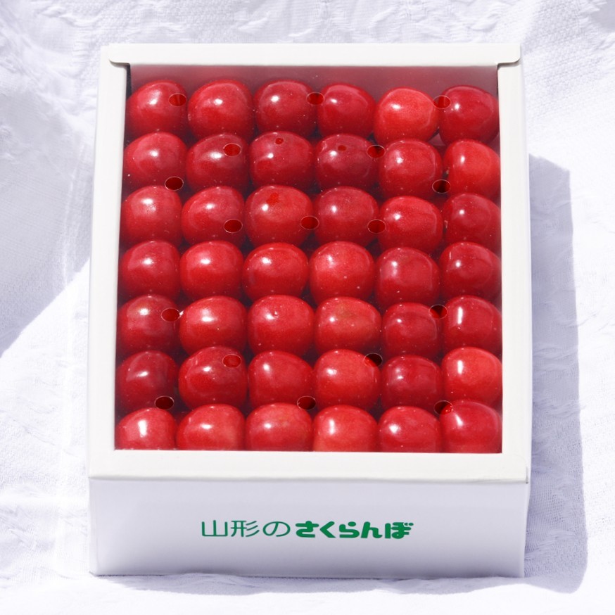 
                  さくらんぼ（紅秀峰）５００ｇ　特秀品　２Ｌサイズ　手詰め　0069-2608
                