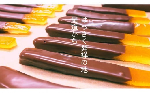 ＼ 作りたてをお届け ／〜もぎたてシリーズ〜パティシエが作るはっさくオランジェット 100g(予約発送)