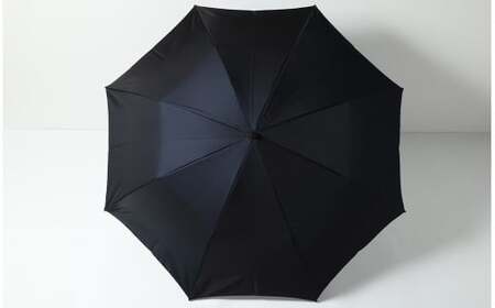 晴雨兼用傘 無地(ネイビー) 折りたたみ 60cm