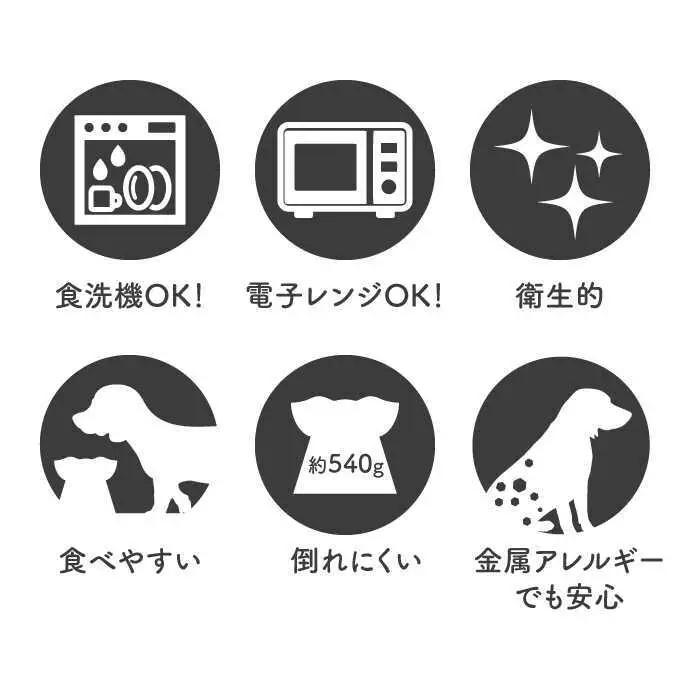 【美濃焼】NNMA 犬型 フードボウル（しろいぬ）【株式会社二幸】フードボウル 犬 イヌ いぬ 犬用品 餌皿 エサ鉢 ドッグフード ペット用品 安心 小型犬 インテリア かわいい おしゃれ 白 ホワイ