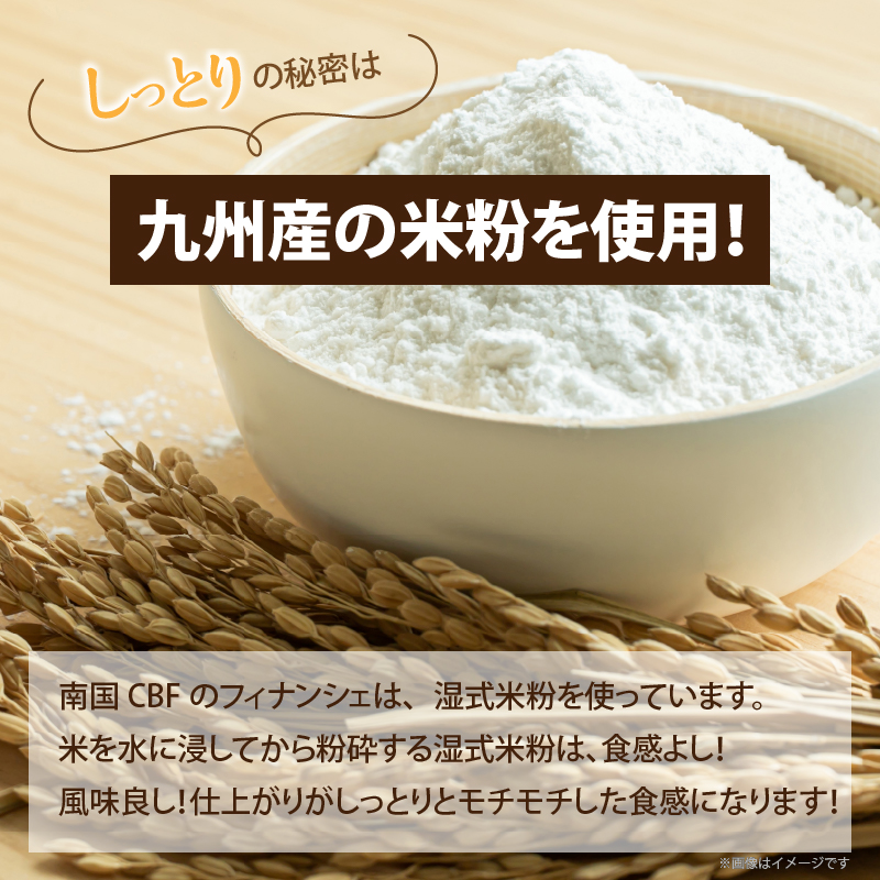 【2週間以内発送】＼ポスト投函／≪グルテンフリー≫米粉のチョコフィナンシェ(計2個)_T038-014【スイーツ お菓子 国産 人気 ギフト 食品 菓子 贈り物 お土産 デザート 加工品 送料無料 プ