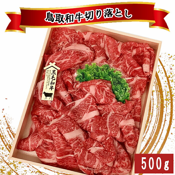 【ふるさと納税】鳥取和牛 切り落とし 500g　TO07