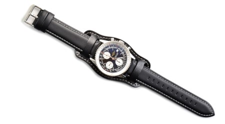 腕時計用レザーベース＜時計ベルト幅22mm用＞腕時計 レザー ベース ビンテージ ブラック ブラウン キャメル バンナイズ VanNuys ファッション小物 アクセサリー ブレスレット  ビンテージブラウン