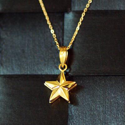 ふるさと納税 阿智村 流星ゴールドペンダント |  | 03