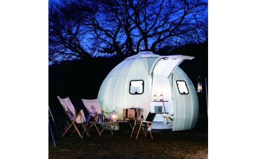 組み立て簡単なDIY型ドームハウス「EZ DOME HOUSE(イージードームハウス)」【1546961】