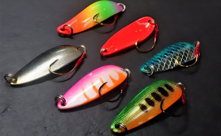 忠さんのスプーン アートフィッシング オリジナルセットA 釣り 釣り用品 常見忠 対象:Bite、MeshBite、DCBite、NorthernBite、ShellBite、RiverDolphin