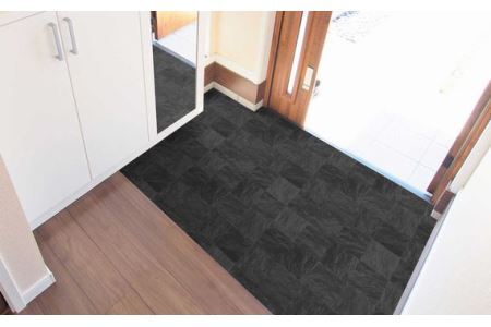 No.305 玄関模様替え床材 GRS－01M BK 3kg