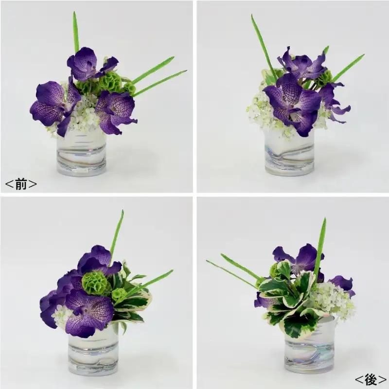 エミリオ・ロバ メモリアルバンダ バンダ蘭 Lサイズ 造花 お供え 供花 仏花 インテリア