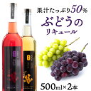 【ふるさと納税】【種類おまかせ】ぶどうリキュール 2本〈余市リキュールファクトリー〉 北海道 余市町 送料無料