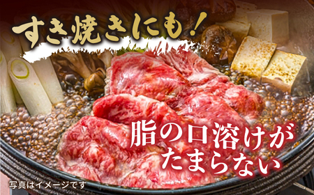 【A4-A5】 長崎和牛 肩ロースすき焼きしゃぶしゃぶ用 約600g 長与町/meat shop FUKU[ECS057]