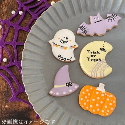 
            季節を楽しむ可愛いアイシングクッキー5枚セット【1660816】
          